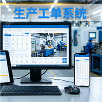 生產工單管理系統報工小程序排單進度跟蹤