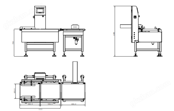 称重分选机 千克动态称重分选机选别秤运行稳定禽畜饲料16
