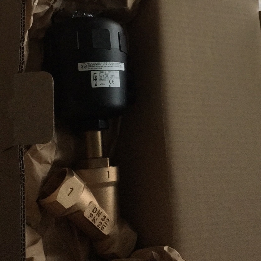 burkert黄铜角座阀